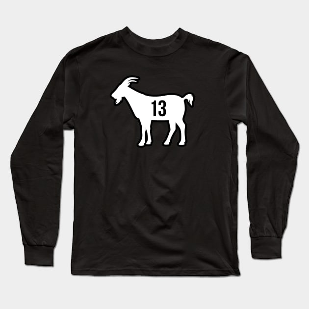 BK GOAT - 13 - Black Long Sleeve T-Shirt by KFig21